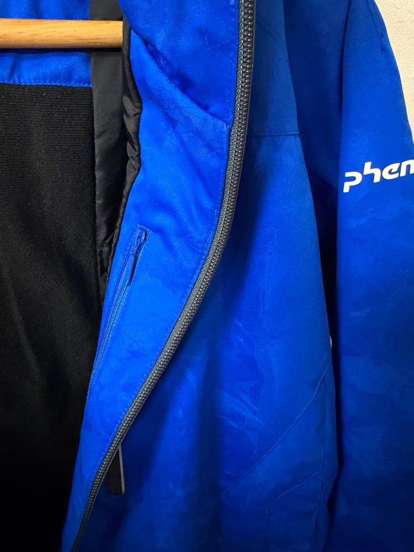 美品　フェニックス phenix Lサイズ　ブルー　セットアップ 上下