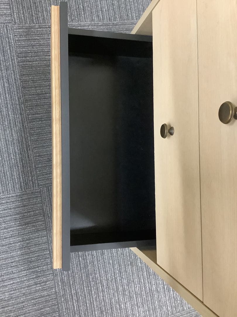 引き出し付き木製チェスト タンス 脚付き 4杯 北欧風 ONC-9060CH★