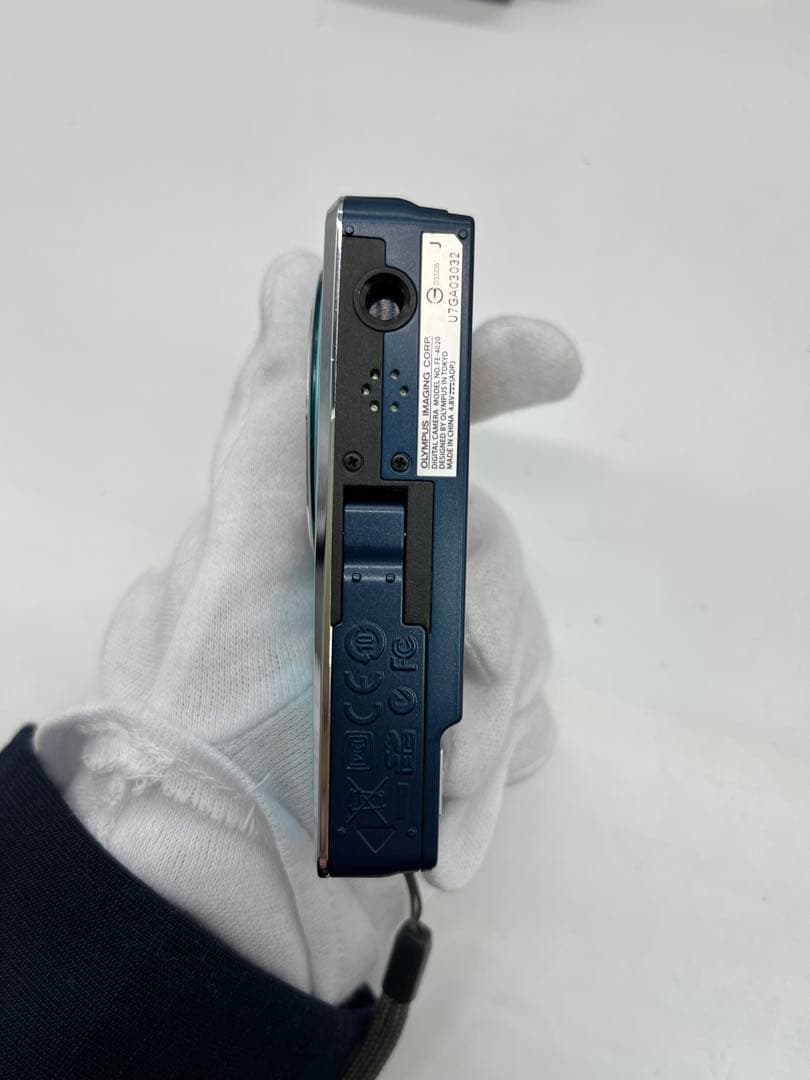 ♦︎OLYMPUS FE-4020 水色 デジタルカメラ