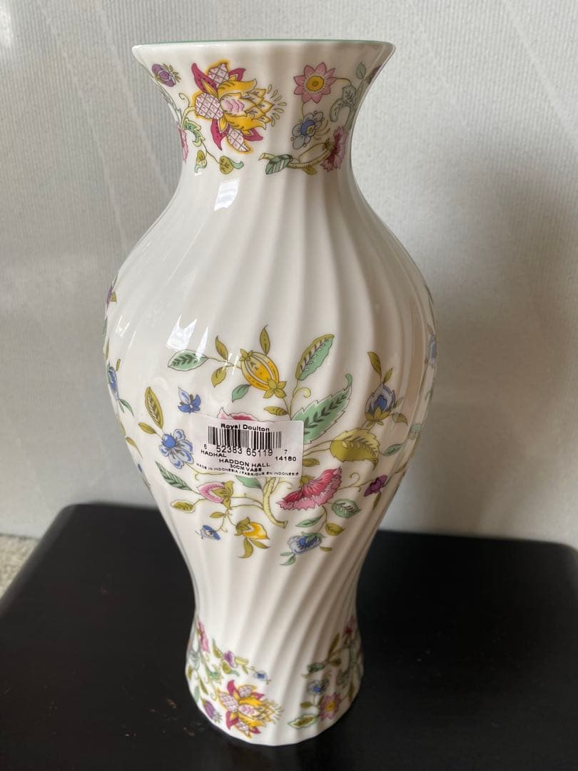 ロイヤルドルトン　新品未使用 ミントンハドンホールベースL 30cm 希少