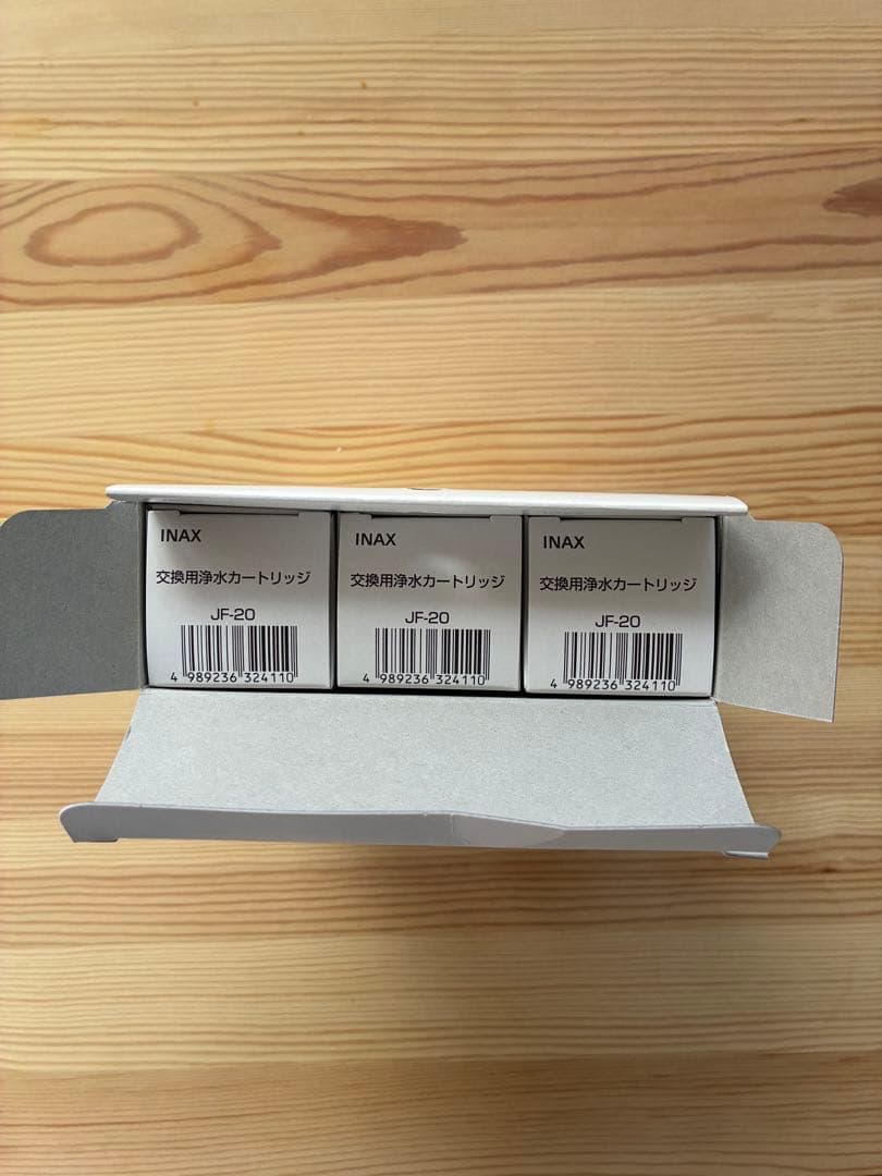 INAX取替浄水スパウトJF-SE6 交換用浄水カートリッジJF-20 3ケ入
