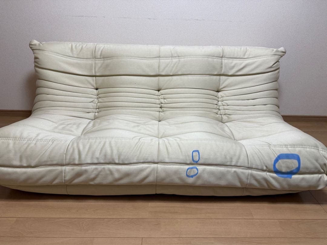 【値下げしました】リーンロゼ　3人掛けソファ