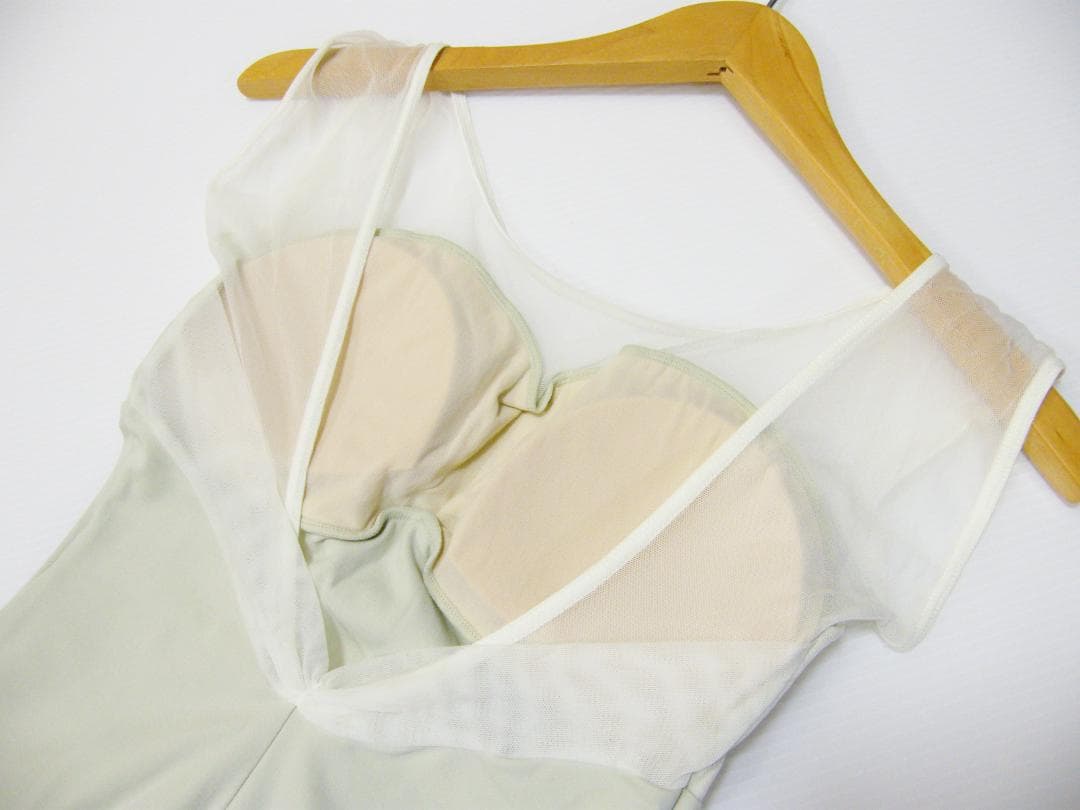 未使用 Chacott BALLET チャコット 袖付きレオタード