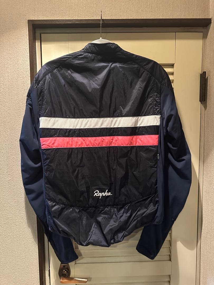 年末価格⭐️Rapha ブルベインサレーテッドジャケット Lダークネイビー