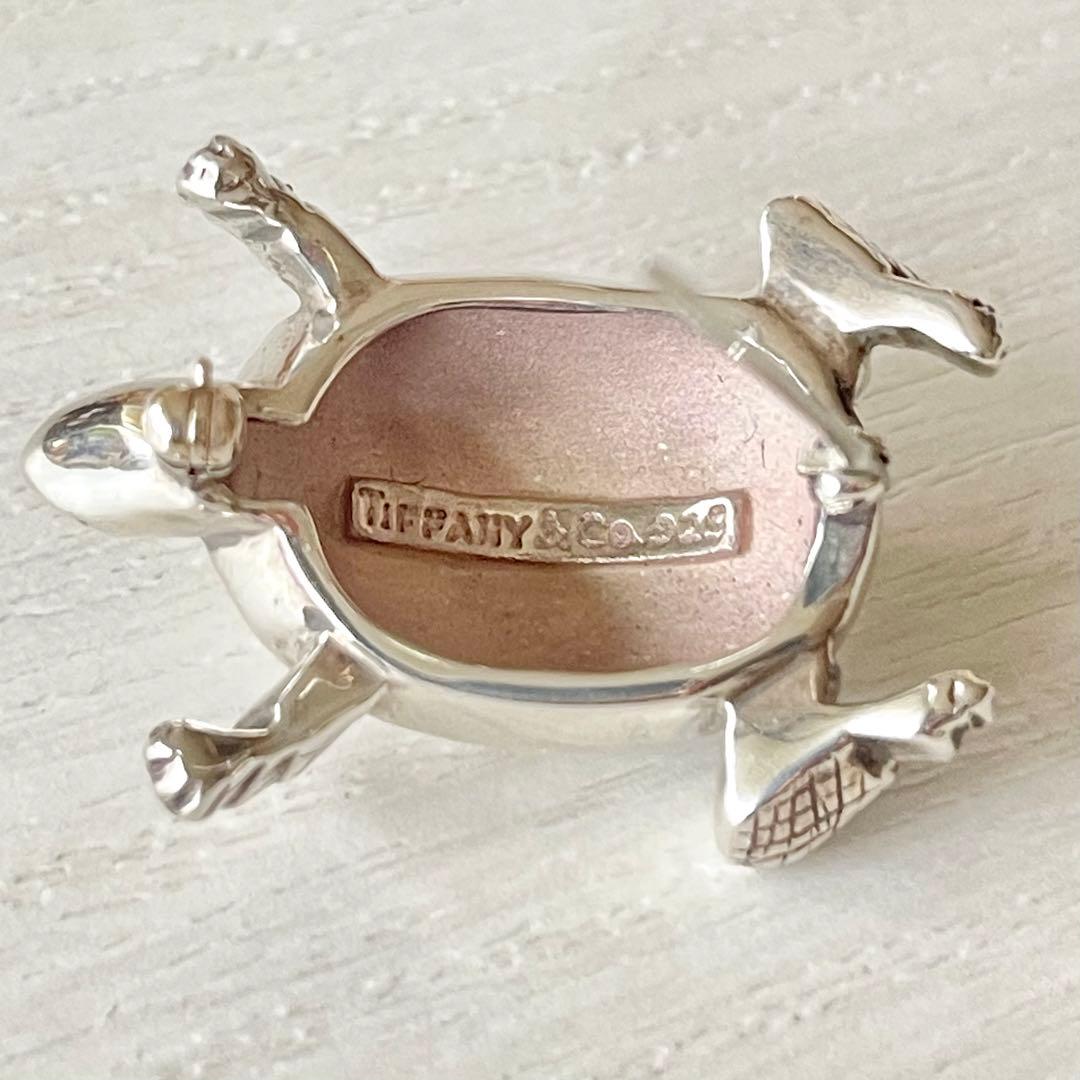 TIFFANY&Co. ティファニー 亀 ブローチ シルバー925 カメ バッチ