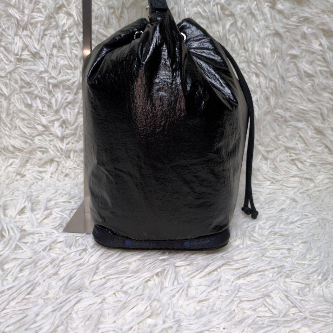 【希少/入手困難】レスポートサック MED DRAWSTRINGBAG ブラック
