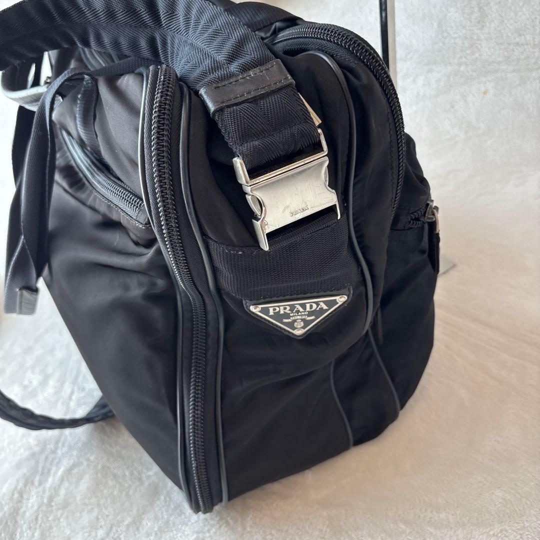 はやとちり プラダ　2way ビジネスバッグ　ショルダーバッグナイロン