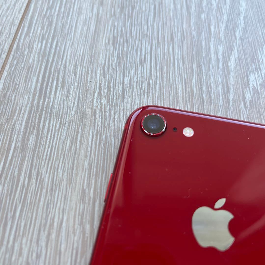 iPhone 8 レッド SIMフリー 256GB バッテリー67%