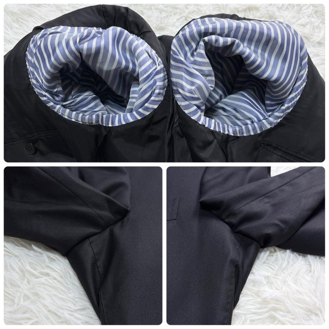 別注 TOMORROWLAND ピグリム ブラック ビジネスジャケット 42