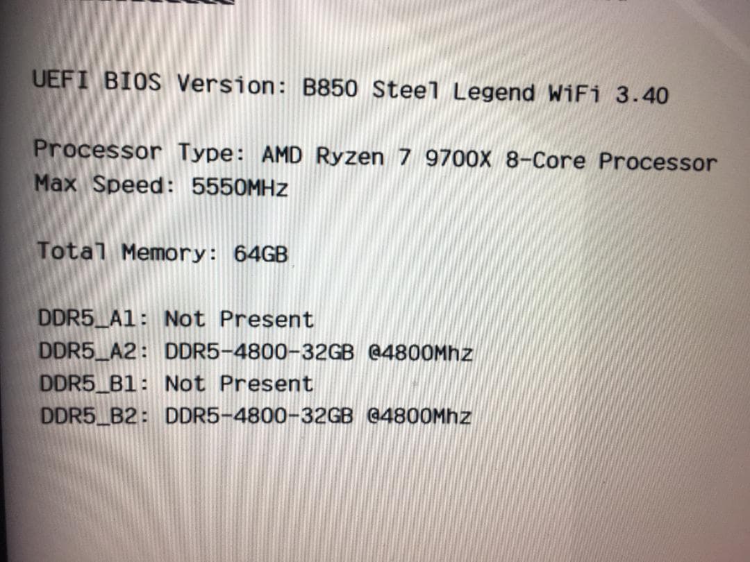 RYZEN7 9700X 新品未使用品、グリスガード付き