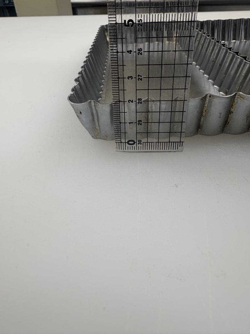 金属製 長方形型抜き 10個セット