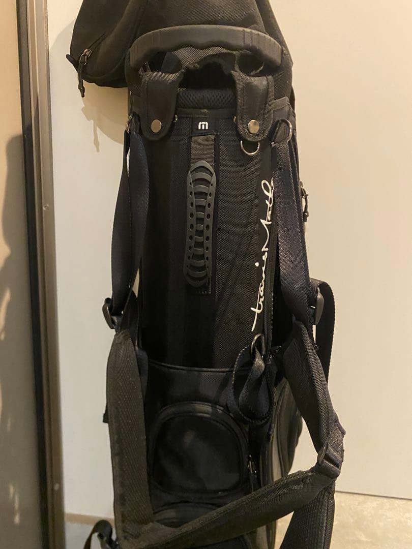 トラヴィスマシュー　ブラック キャディバッグ　美品　トラビスマシュー