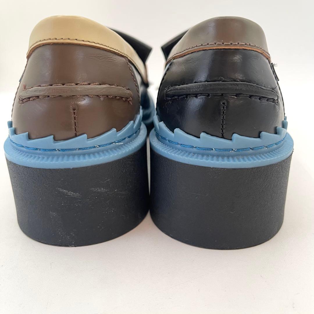 260102 美品！カンペール　ツインズ　テイラー　タッセルローファー　24cm