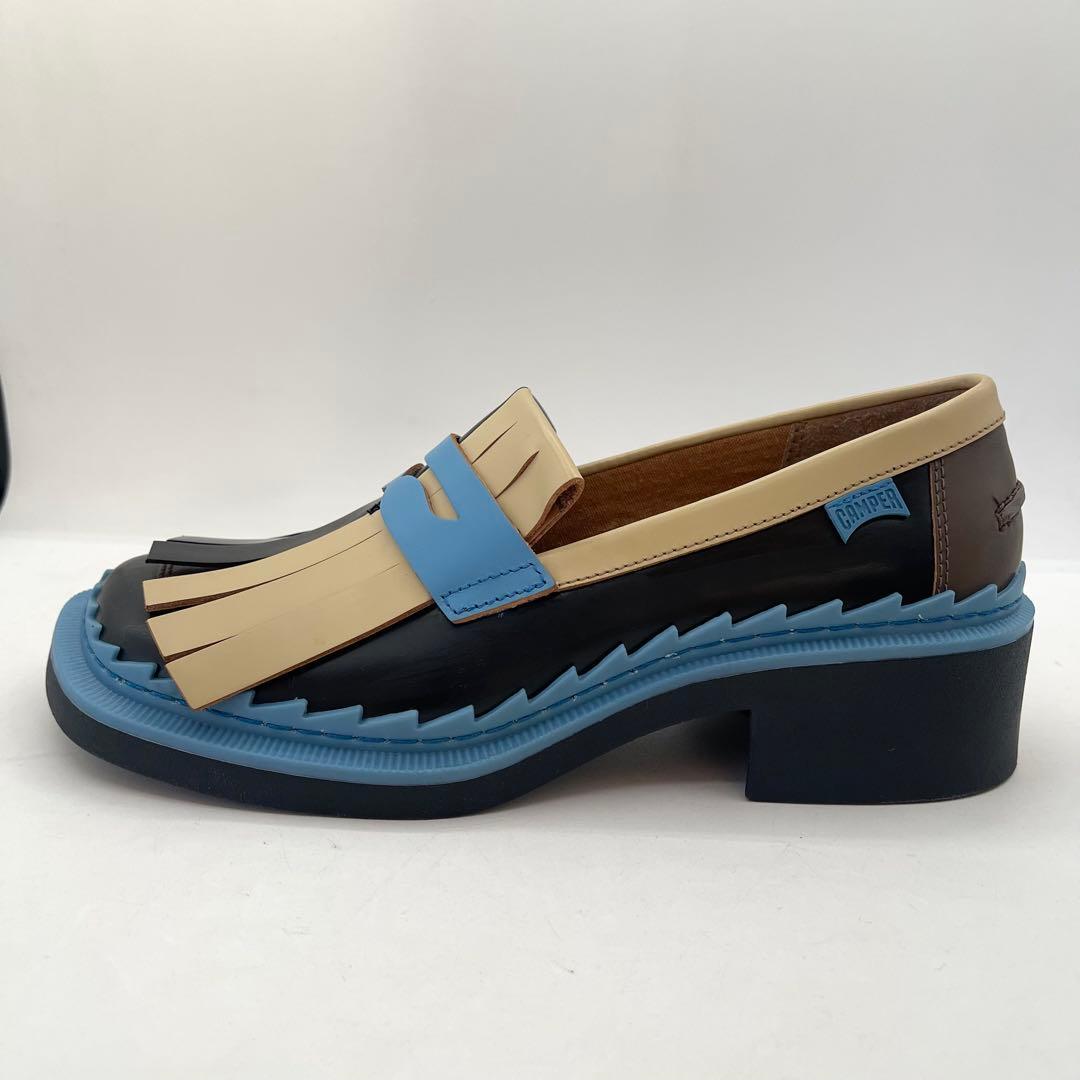 260102 美品！カンペール　ツインズ　テイラー　タッセルローファー　24cm