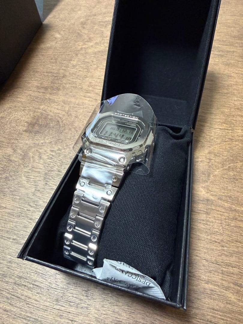 G-SHOCK デジタル腕時計 シルバー GMW-B5000D-1JF