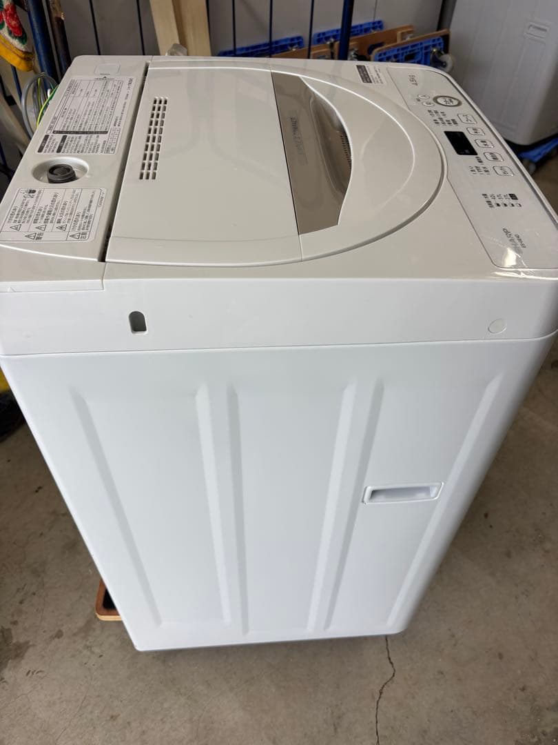 SHARP ES-GE4D-C 2020年製 全自動洗濯機 4.5kg T
