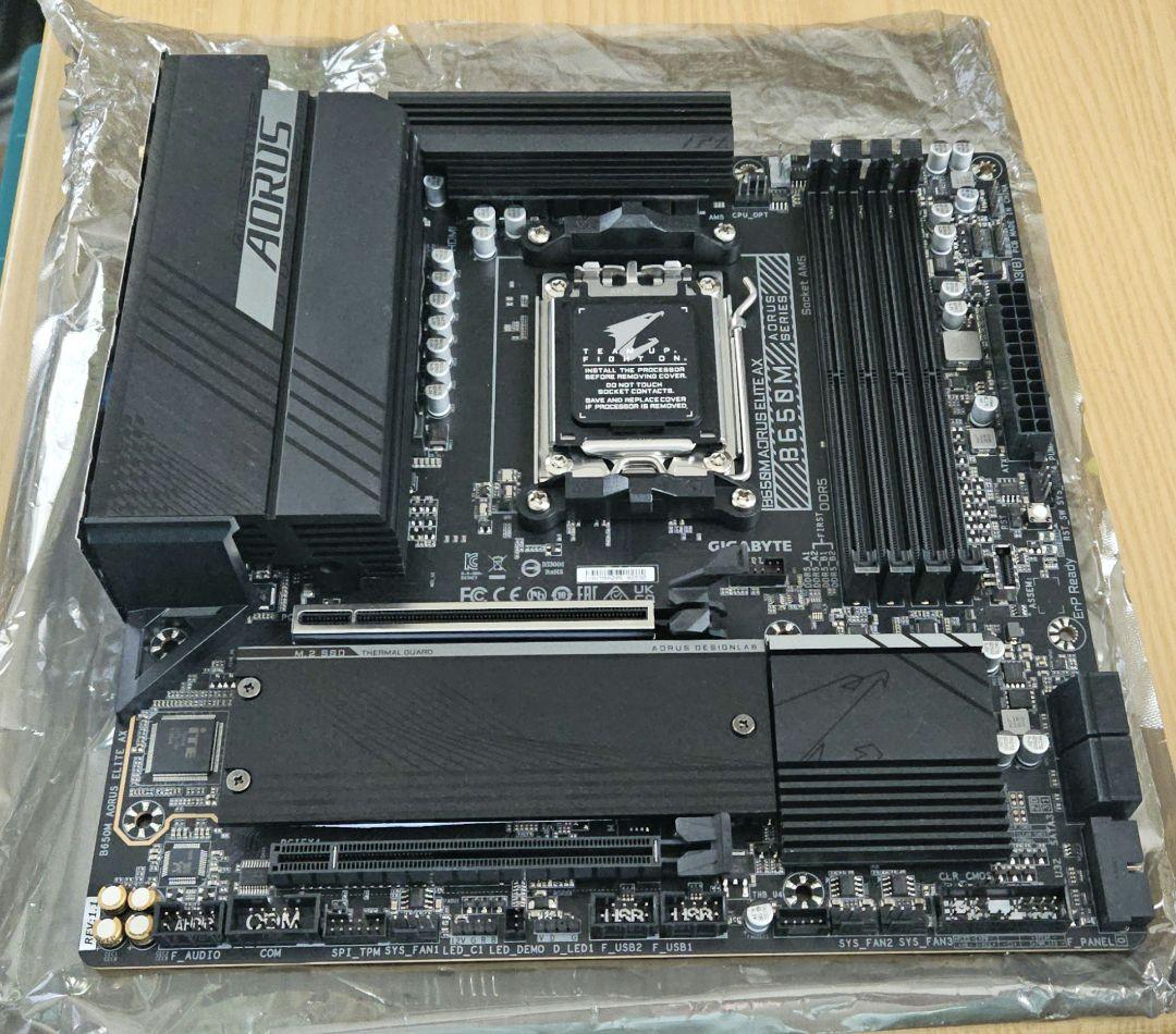 マザーボード GIGABYTE B650M AORUS ELITE AX