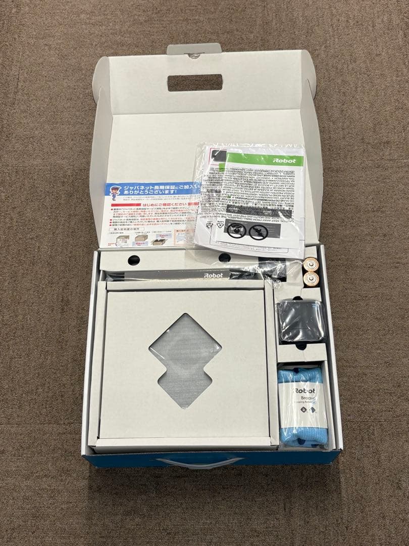 【未使用品】 iRobot braava ブラーバ 381j ブラック 床拭き