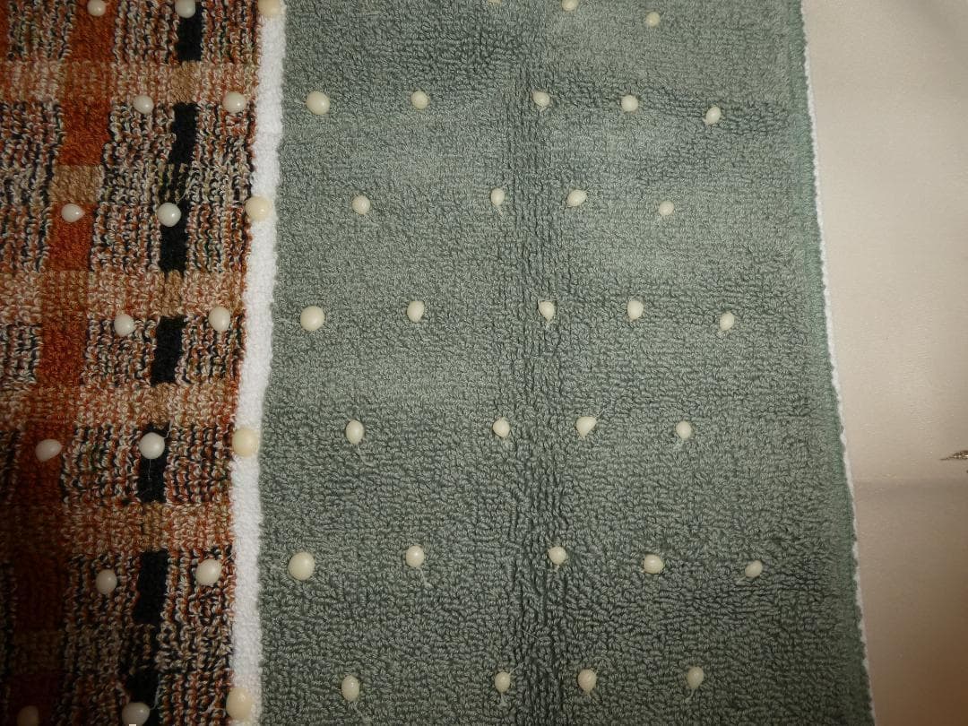 メルカリ便♡ダックス♡DAKS♡バスマット　チェック柄　グリーン系　レア