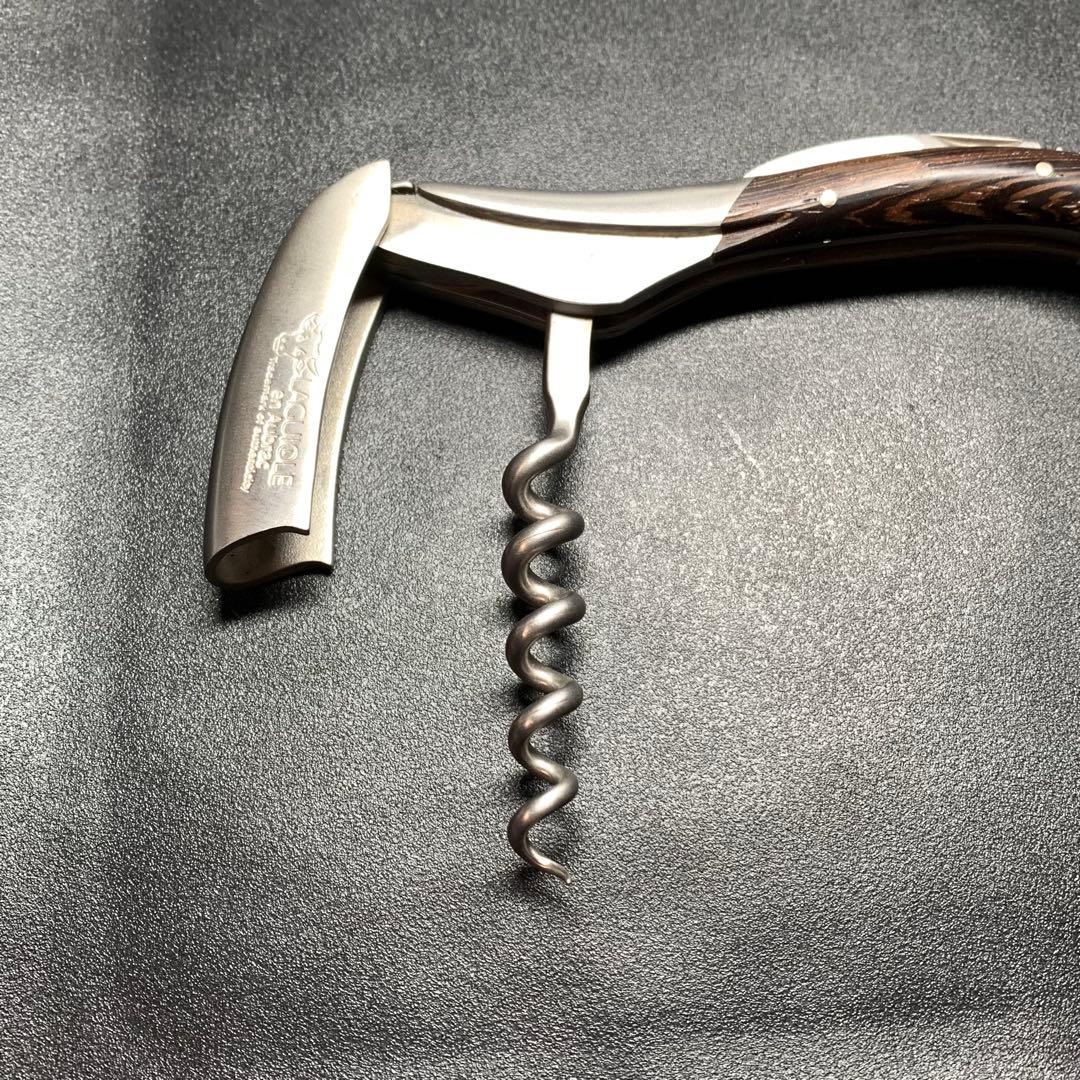 ラギオール・アン・オーブラック　ソムリエナイフ　木製ケース入り