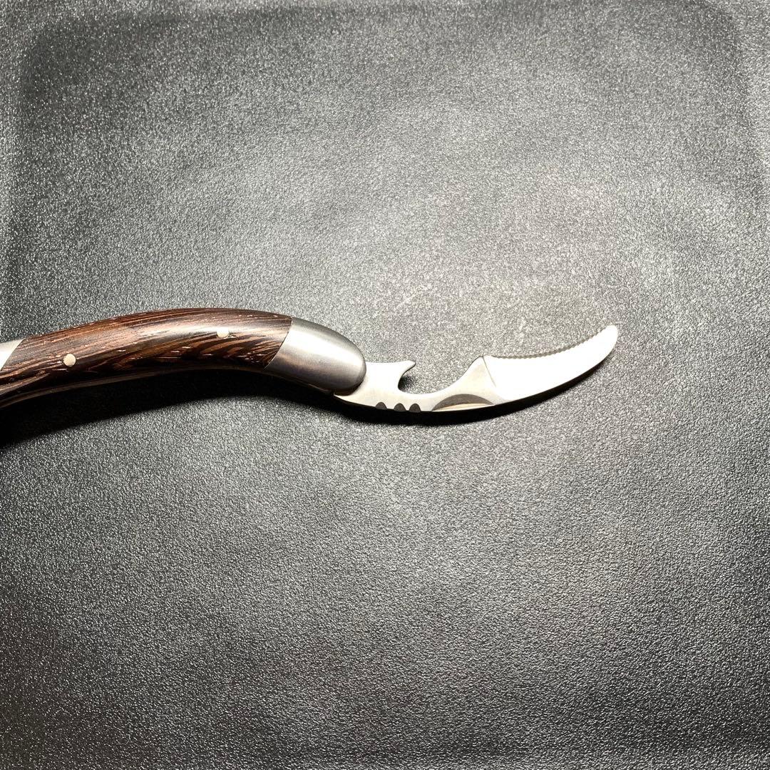 ラギオール・アン・オーブラック　ソムリエナイフ　木製ケース入り