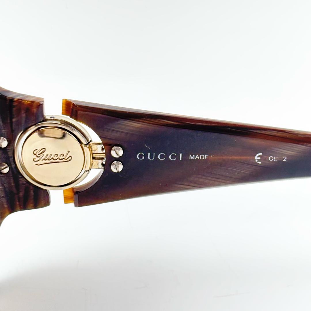 【美品】GUCCI サングラス 茶系 GG 3114/F/S 2B7CC