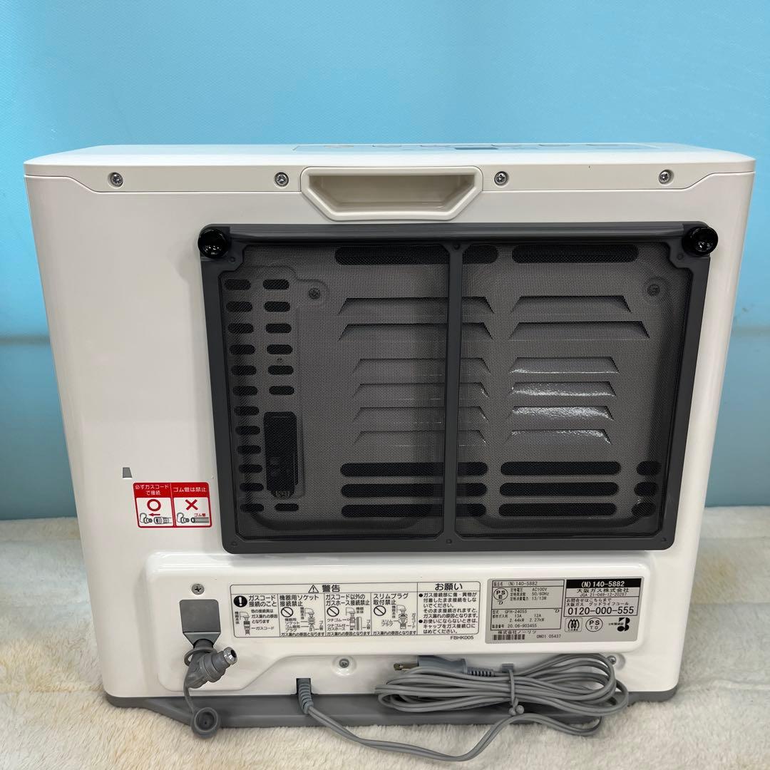 未使用通電確認済み 大阪ガス ガスファンヒーター(N)140-5882 ノーリツ