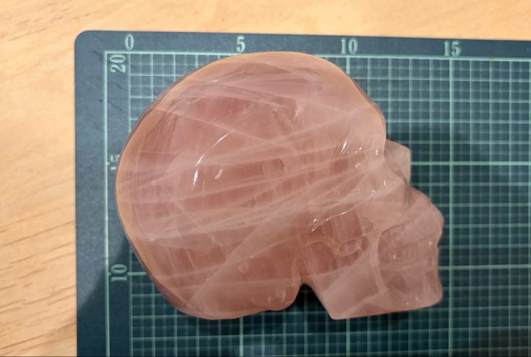 <値下げ>✨高品質✨ディープローズクォーツ スカル