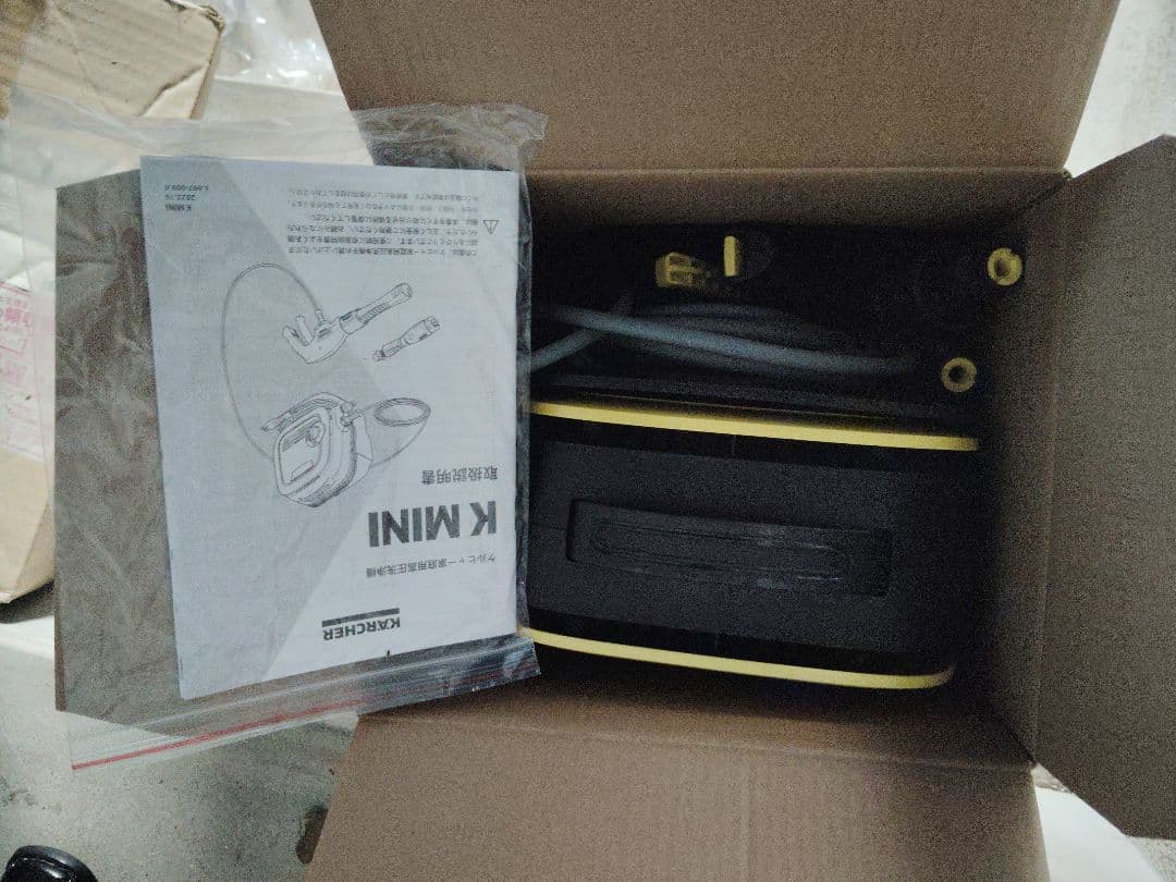 KARCHER 高圧洗浄機 　k mini 未使用品