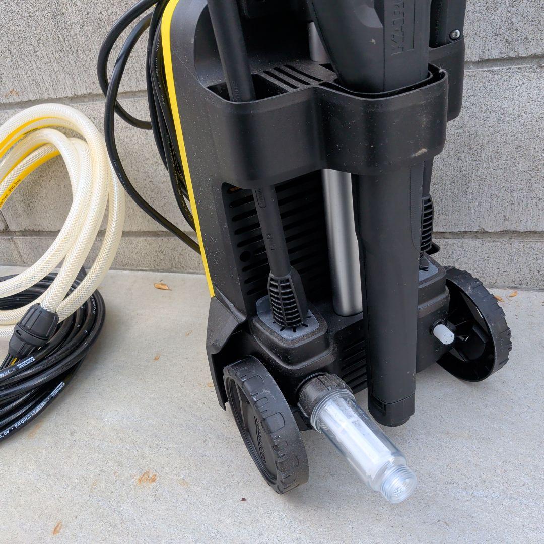 ケルヒャー K4 コンパクト 高圧洗浄機 自吸用ホース フィルター 付き