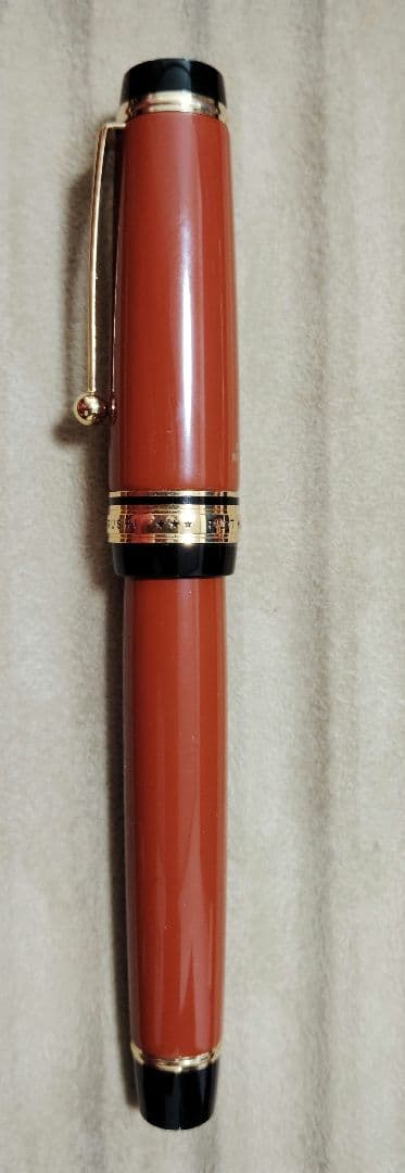 希少 パイロット万年筆 カスタムURUSHI 江戸柘榴 太字(B) 万年筆展限定