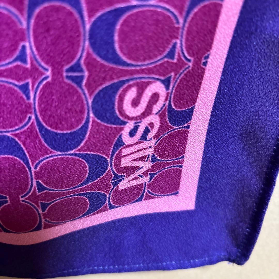 Coach ロゴ柄 ブラック ロングブーツ　おまけ付き　スカーフ