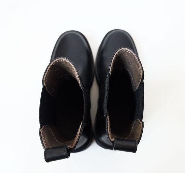 オデット エ オディール ODETTE E ODILE 黒 チェルシーブーツ