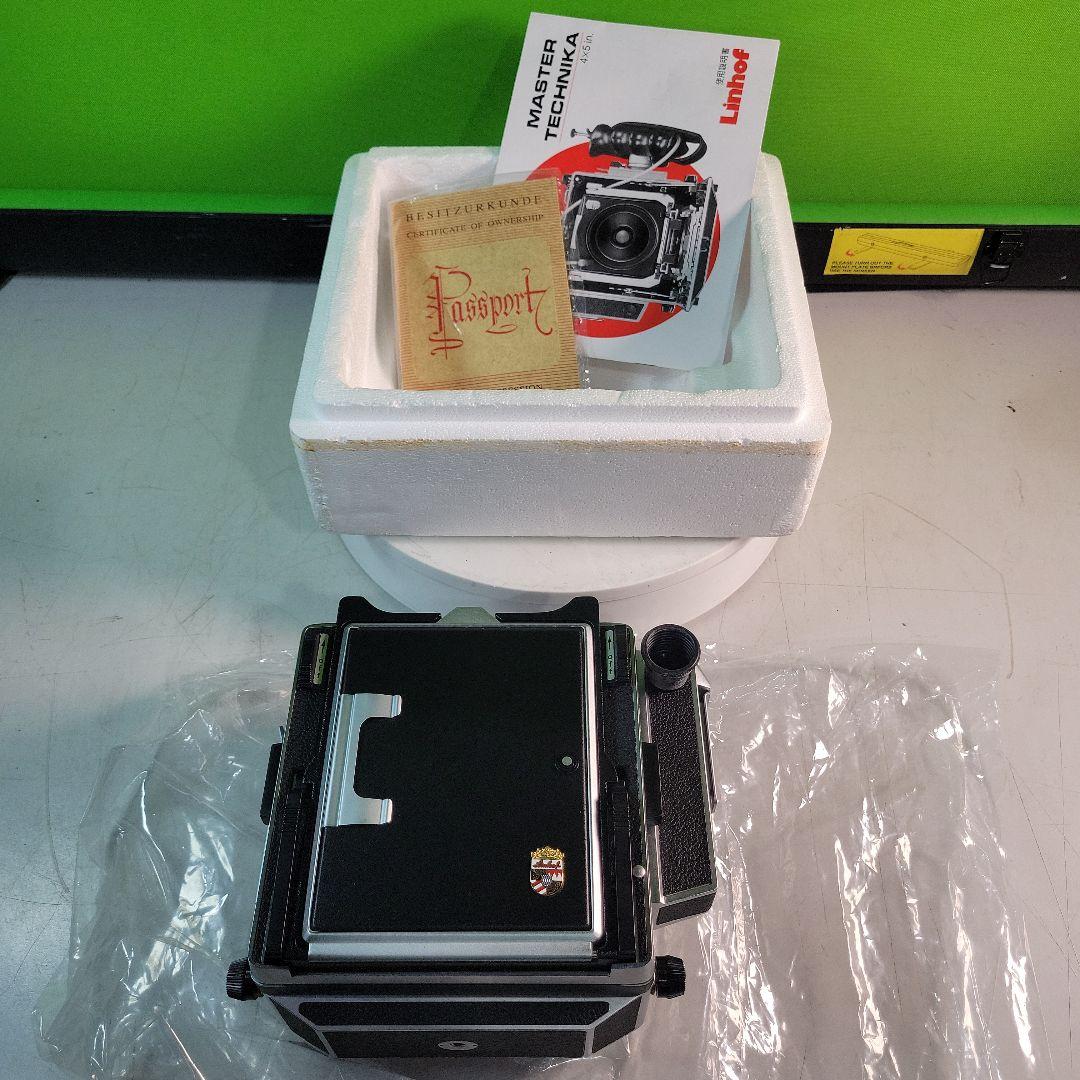 Linhof 4x5判の大型カメラMaster Technika開封未使用品