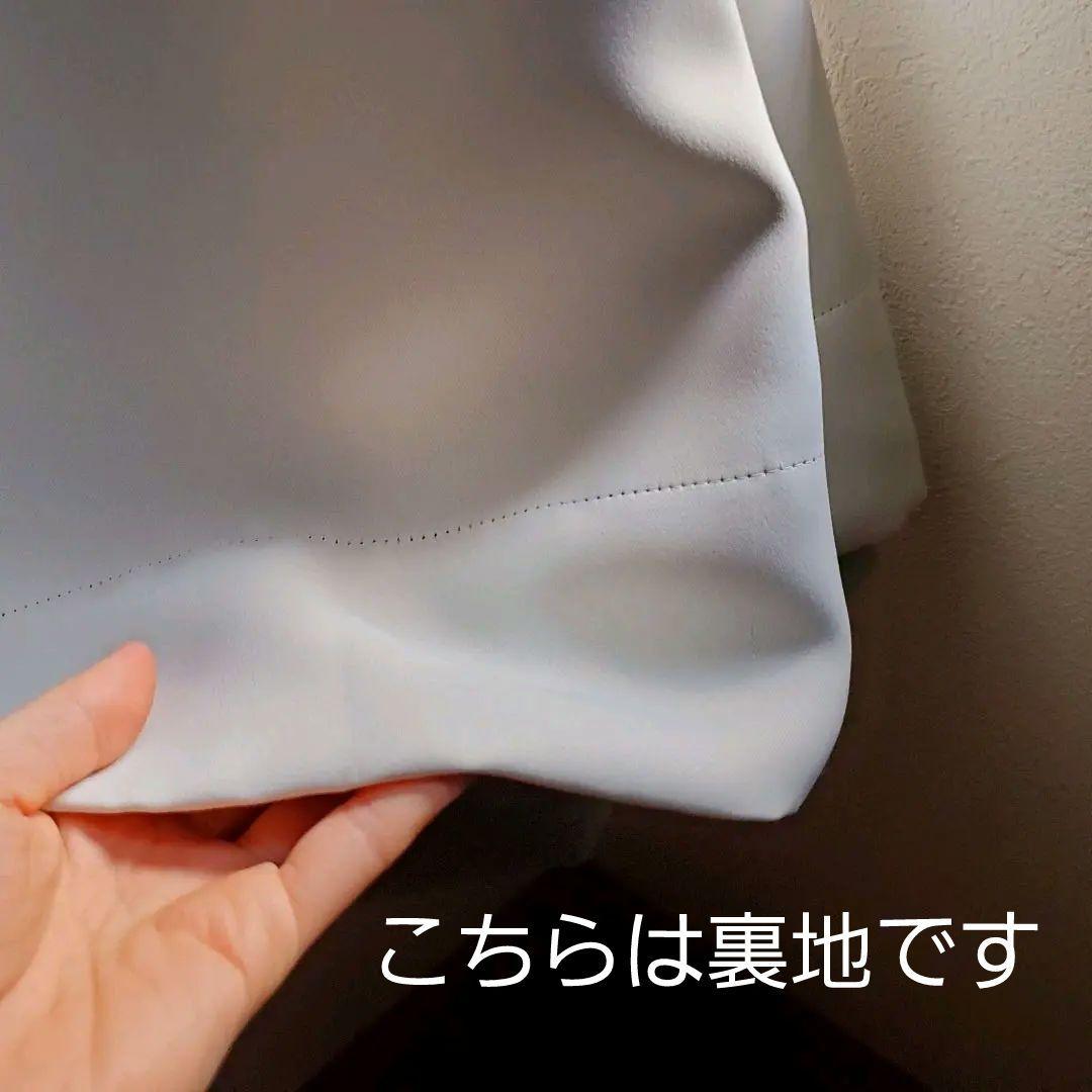 ★【美品】絶妙カラーの裏地付きカーテン ACTUS/グリーン ②★