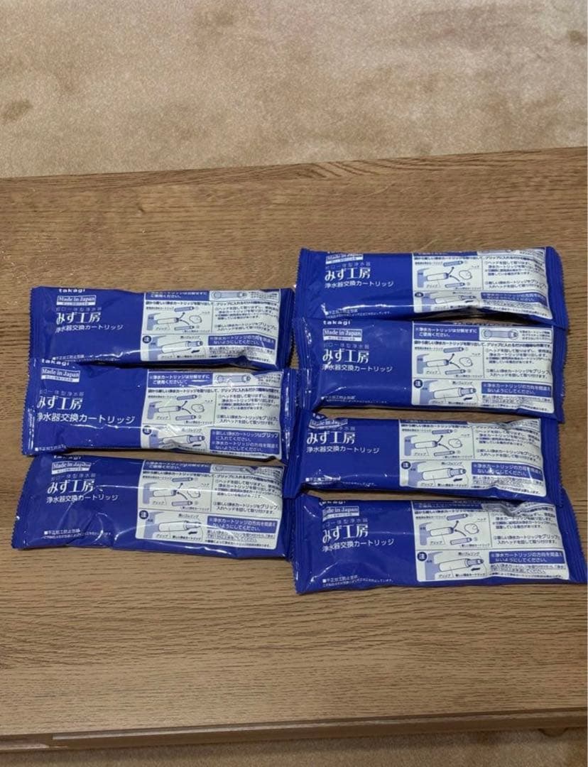 タカギ　みず工房　浄水器交換カートリッジ　JC0032UG 7個セット