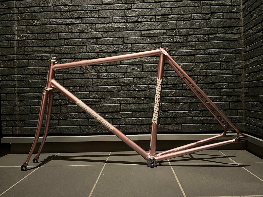 BRIDGESTONE njs フレームセット BB付き ピスト 競輪