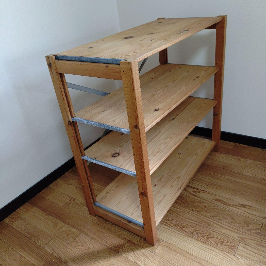 【ご予約品】廃盤希少 無印良品 パイン材ユニット棚・旧タイプ