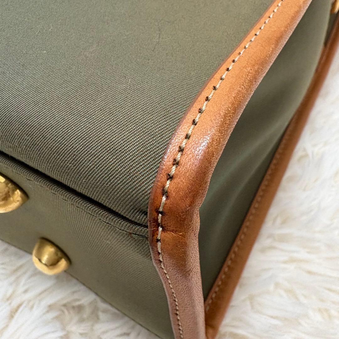 【美品】バーバリー レザー ビジネスバッグ 2way ノバチェック A4書類収納