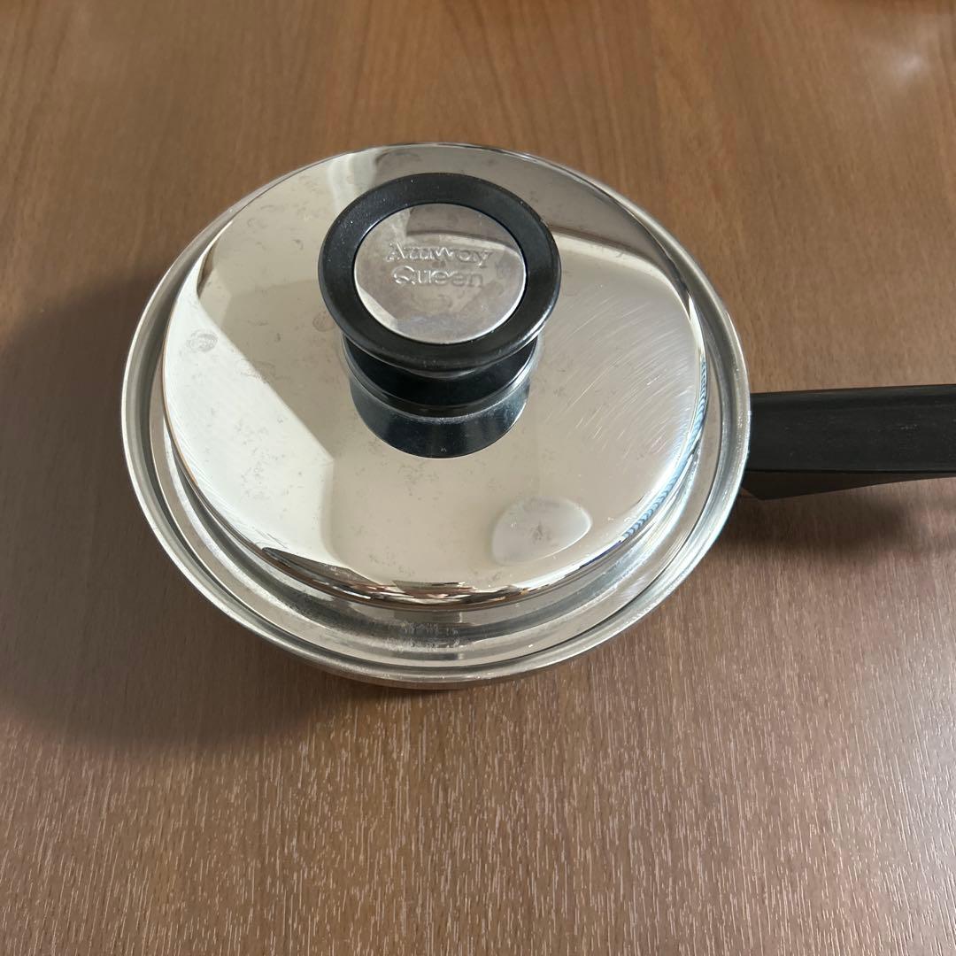 アムウェイ Amway　無水鍋　クィーンクックウェア　小ソースパン蓋付き