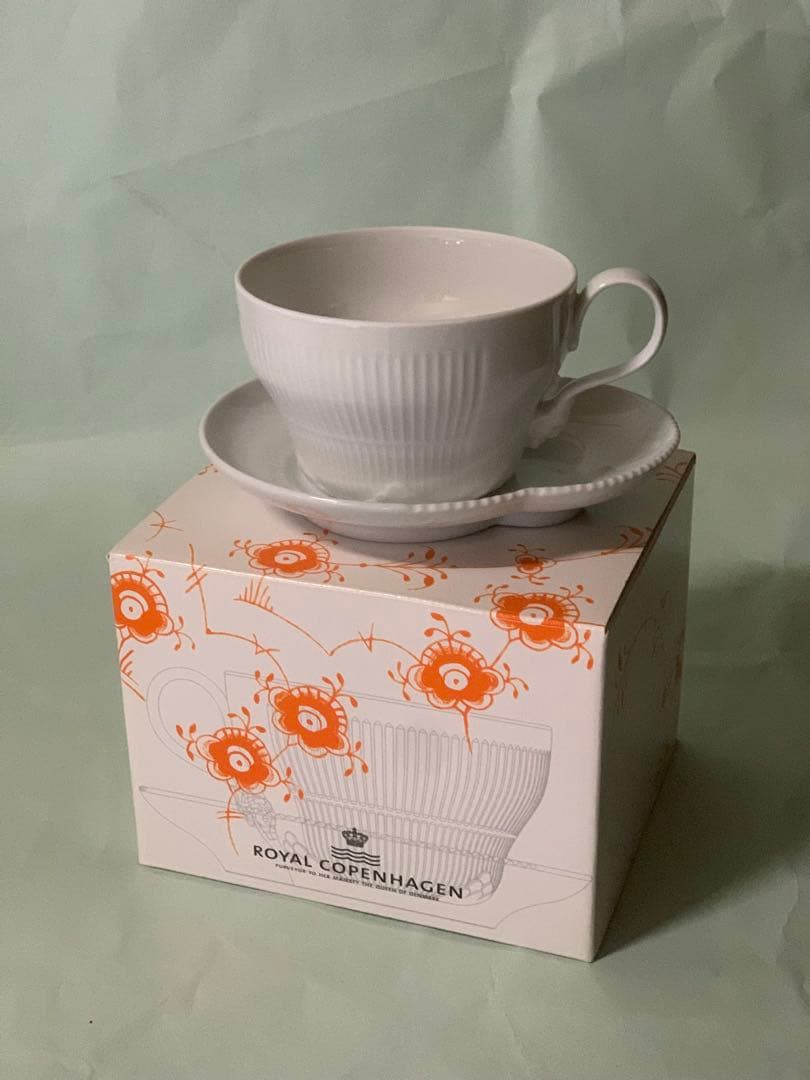 ロイヤルコペンハーゲン　ブルー、ホワイトエレメンツ10点セット、