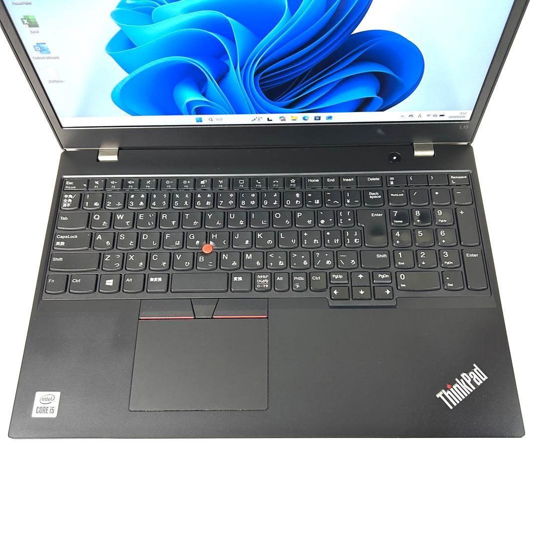 美品 Lenovo ThinkPad L15 バッテリー超良好 オフィス FHD