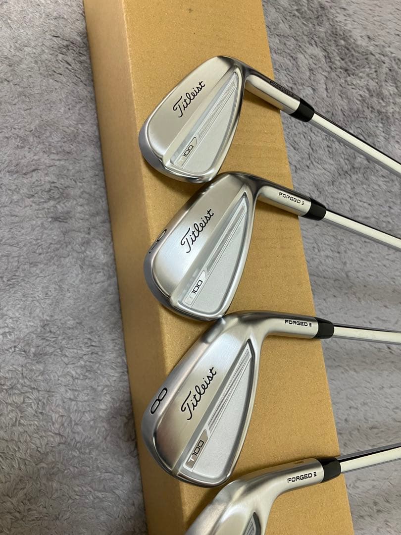 タイトリスト 2023 T100 アイアンモーダスTOUR120 6本　保証書有