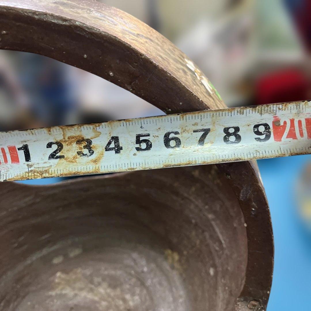 手描き陶器製花瓶