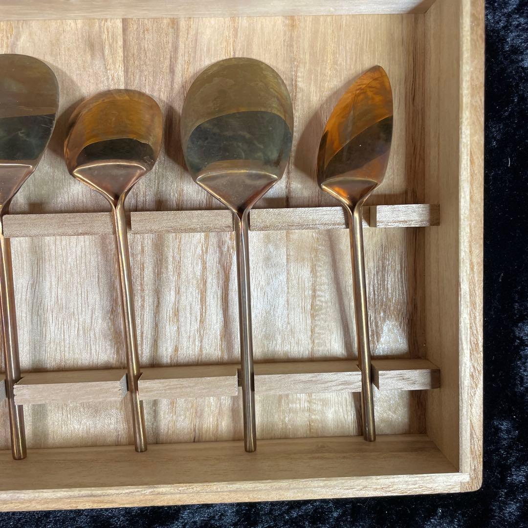 茶道具　灰匙　六方式