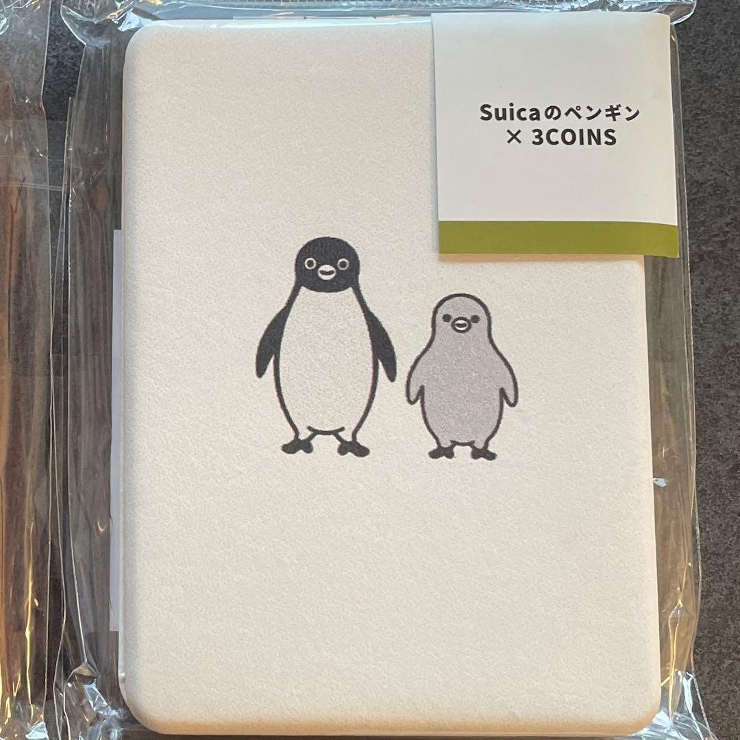 Suica × 3COINS モバイルバッテリー&イヤホン&コンパクトミラー白