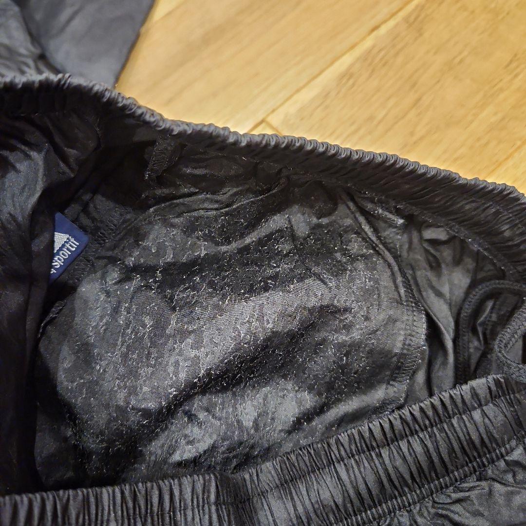 ルコックスポルティフ　ナイロン　セットアップ　ブラック　XL