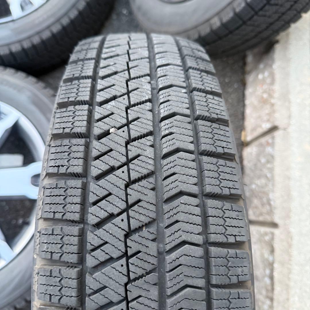 【美品】ダイハツ タフト ダーククロム純正ホイール＋スタッドレスタイヤ