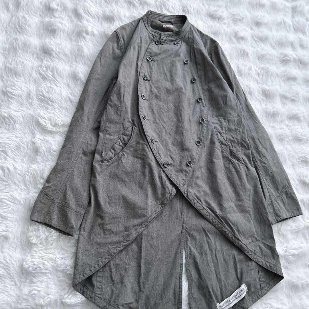 キャピタル★燕尾ジャケット　コットン　ロングシャツ　変形　四国山城工場産