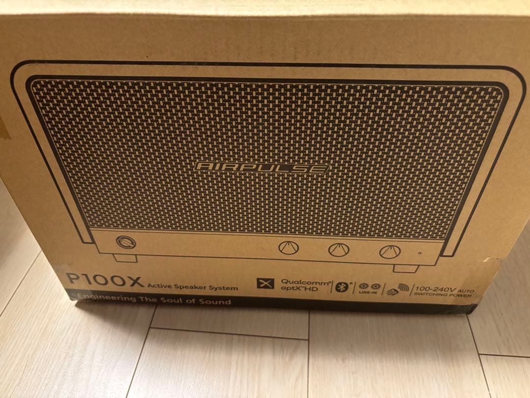 完全未使用品　AIR PULSE P100X Bluetoothスピーカー